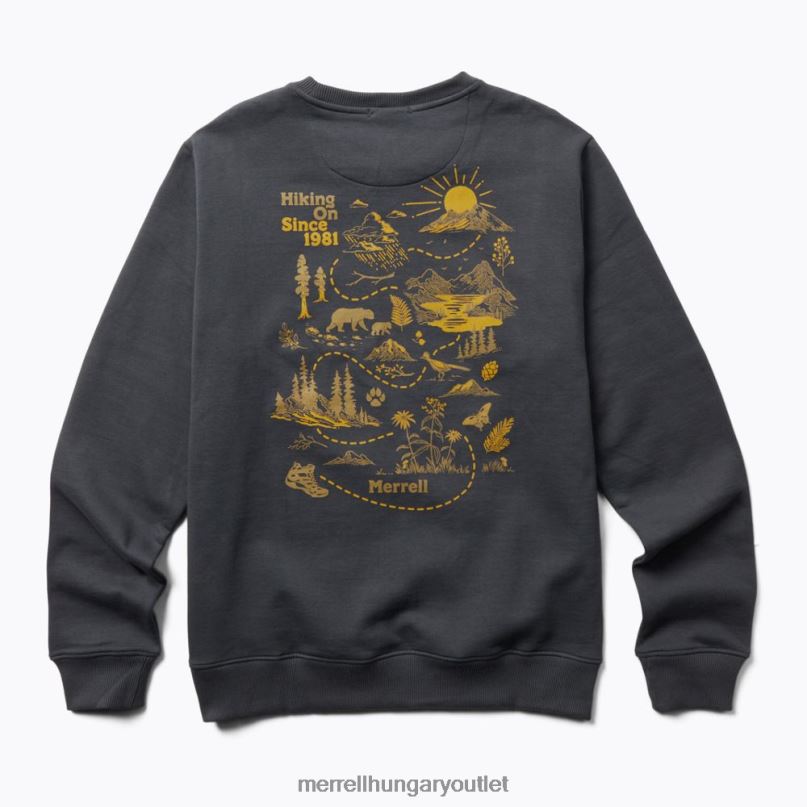 férfiak Merrell tus az élet egy kaland, legénységi nyakú gyapjú ruhák H06N0697