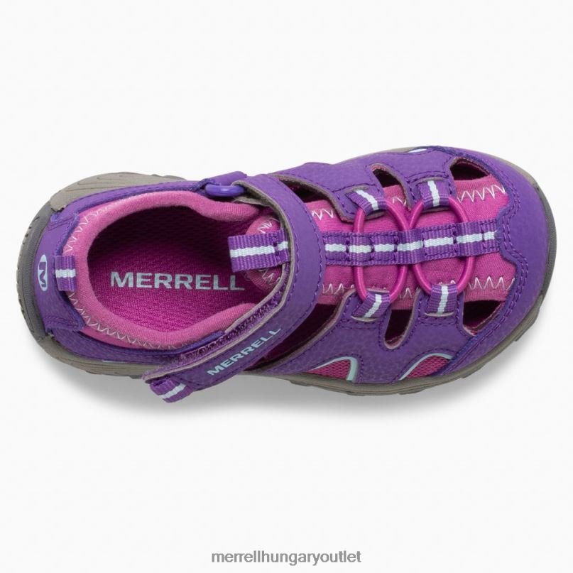 gyerekek Merrell Bogyó hydro h2o hiker jr szandál cipő H06N01405