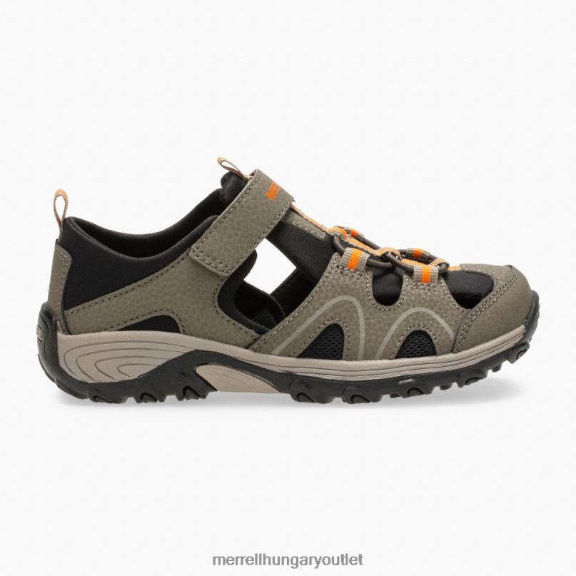 gyerekek Merrell fegyverfüst hidroteton szandál cipő H06N01486
