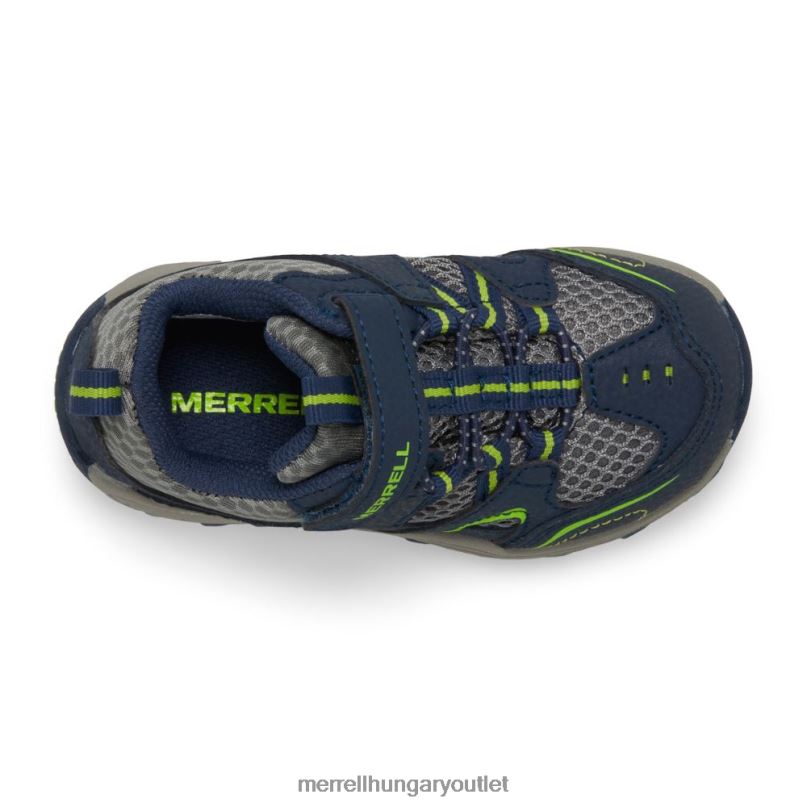 gyerekek Merrell sötétkék/zöld nyomkövető ifj. cipő cipő H06N01344