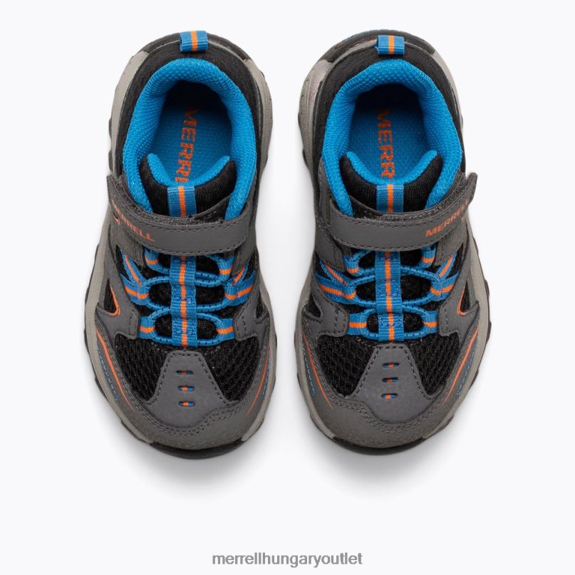 gyerekek Merrell szürke/fekete nyomkövető ifj. cipő cipő H06N01342