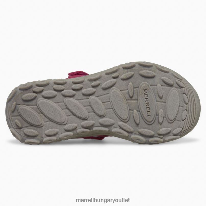 gyerekek Merrell bogyó/türk/szürke vízi felfedező cipő H06N01409
