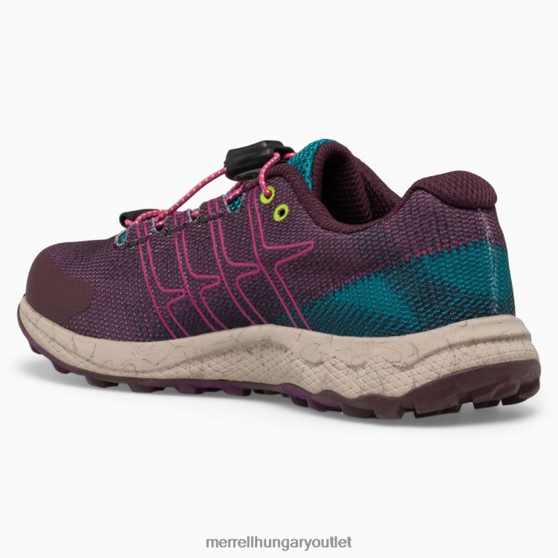 gyerekek Merrell bordó moab járat alacsony légkondicionálás cipő H06N01391