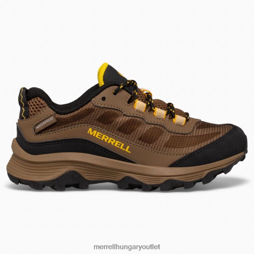 gyerekek Merrell dió moab sebesség alacsony vízálló cipő H06N01372
