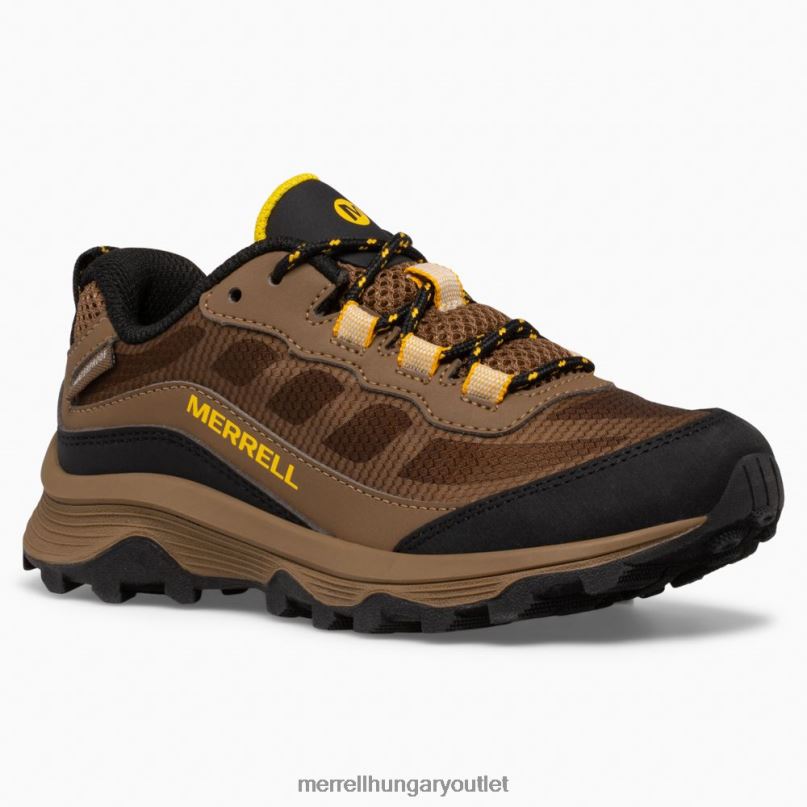 gyerekek Merrell dió moab sebesség alacsony vízálló cipő H06N01372