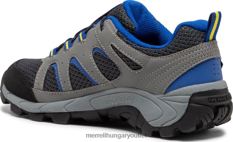 gyerekek Merrell faszén oakcreek alacsony csipke vízálló tornacipő cipő H06N01450