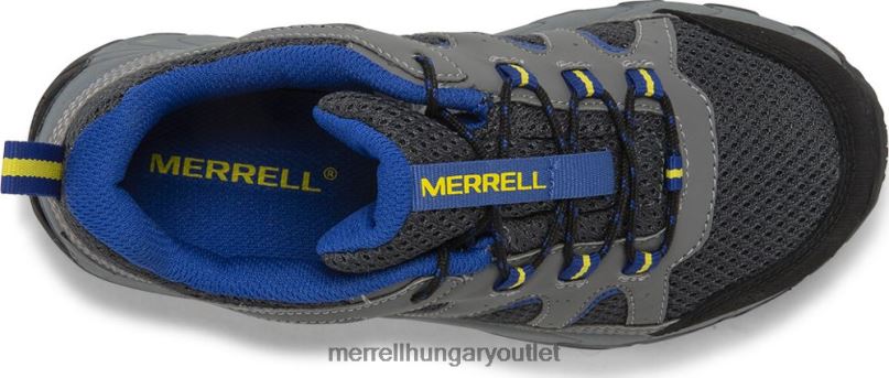 gyerekek Merrell faszén oakcreek alacsony csipke vízálló tornacipő cipő H06N01450