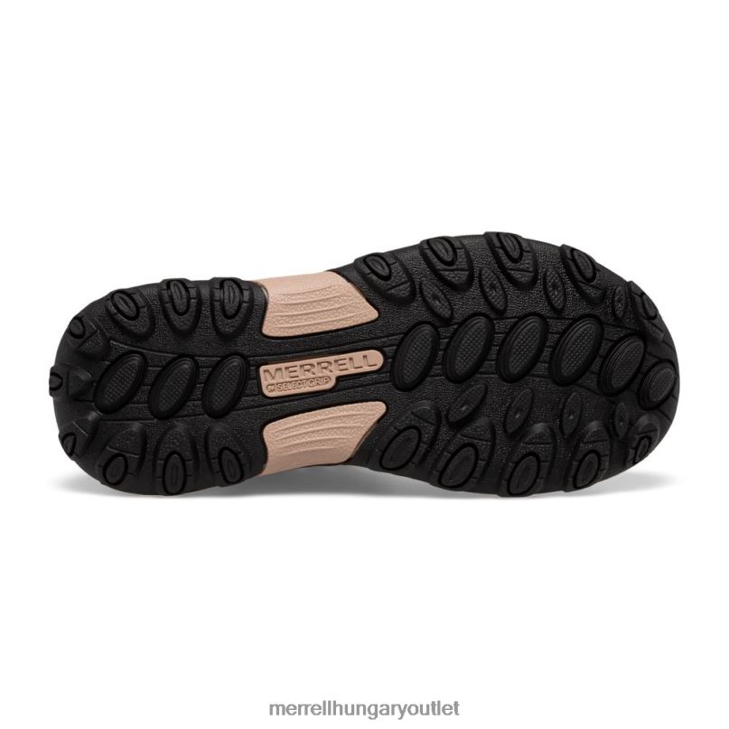 gyerekek Merrell fegyverfüst/agyag outback mid 2 boot cipő H06N01452