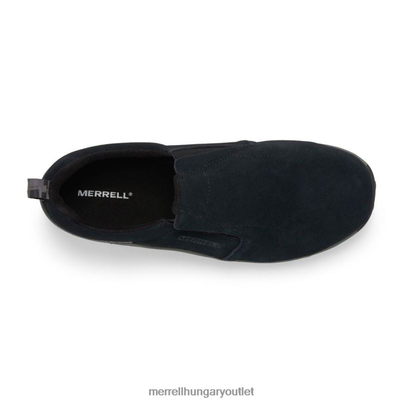 gyerekek Merrell fekete jungle moc fagyos vízálló cipő H06N01426
