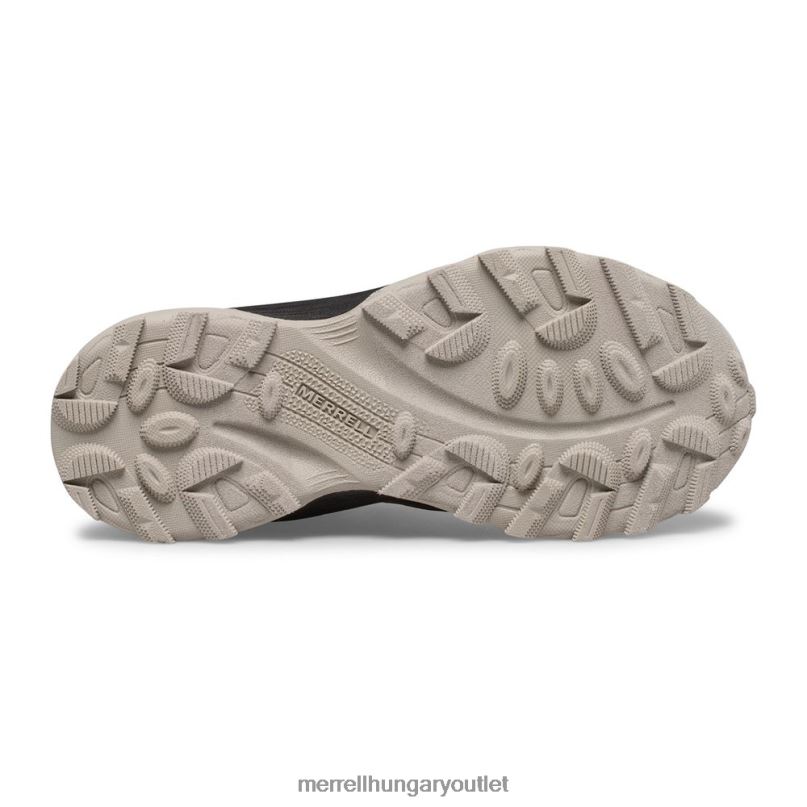 gyerekek Merrell fekete moab sebesség mid légkondicionálás vízálló cipő H06N01385