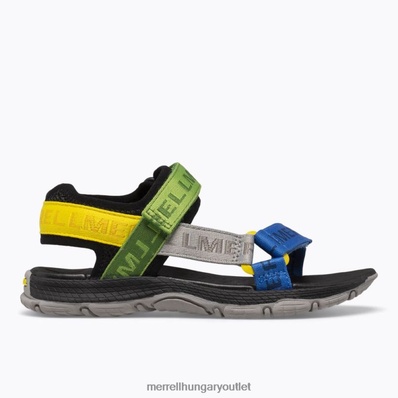 gyerekek Merrell fekete/multi kahuna webszandál cipő H06N01398