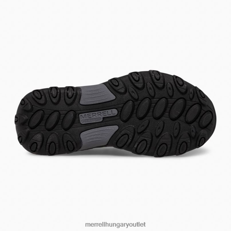 gyerekek Merrell fekete/szürke/királyi outback low 2 tornacipő cipő H06N01455