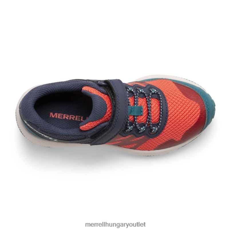 gyerekek Merrell haditengerészet/korall nova 2 tornacipő cipő H06N0786