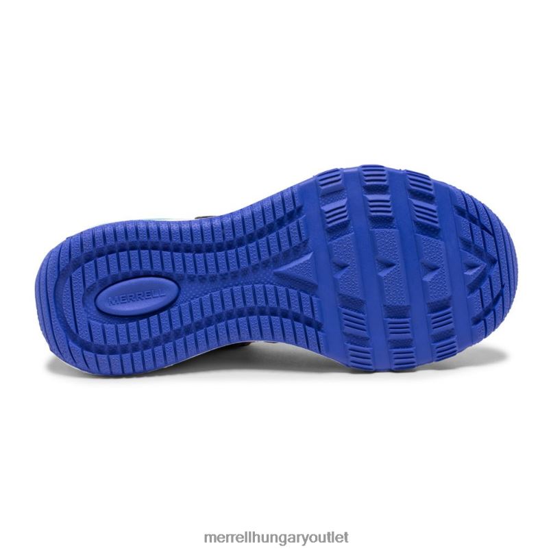gyerekek Merrell kék/türkiz hidromentes roam szandál cipő H06N01497