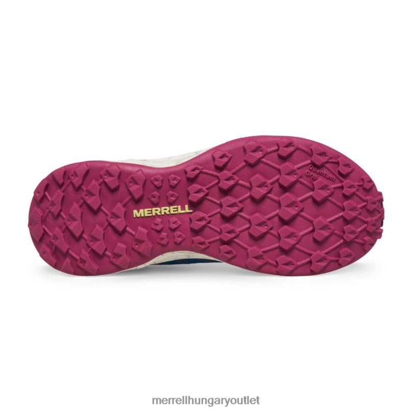 gyerekek Merrell kékeszöld/lime/fuksia moab járat alacsony cipő H06N01438