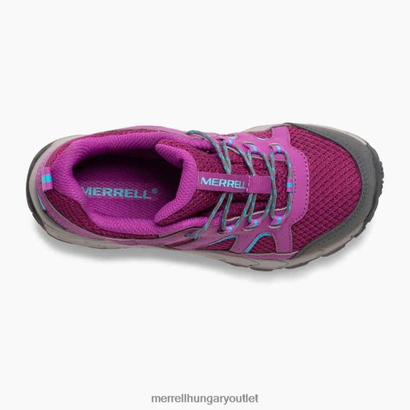 gyerekek Merrell paloma/bogyó oakcreek alacsony csipke vízálló tornacipő cipő H06N01451
