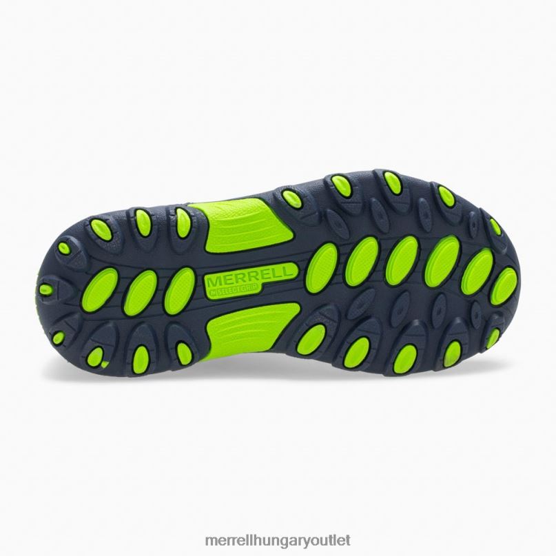 gyerekek Merrell sötétkék/zöld nyomkereső cipő cipő H06N01464