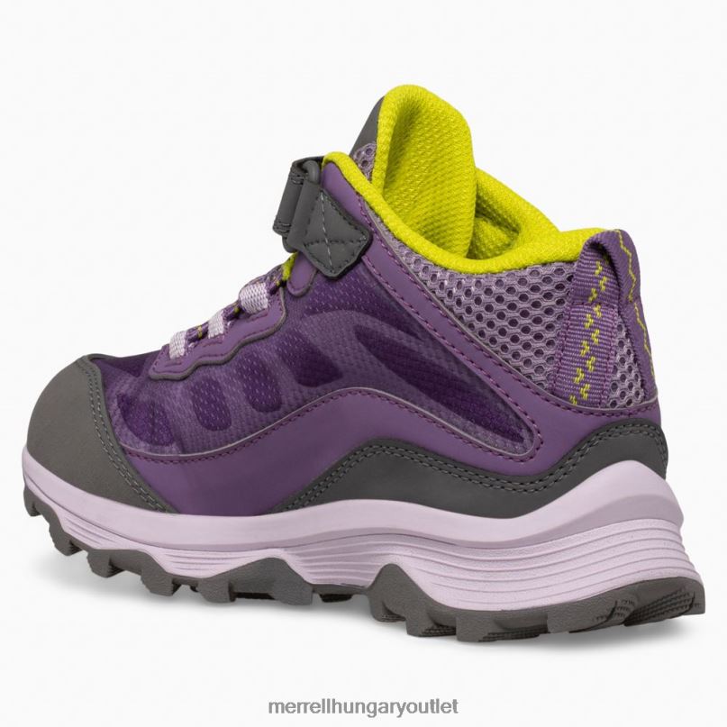 gyerekek Merrell szőlő kadét moab sebesség mid légkondicionálás vízálló cipő H06N01386