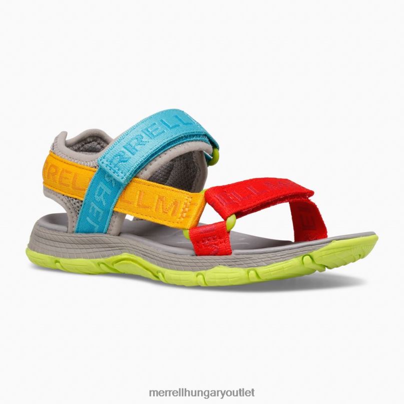 gyerekek Merrell szürke logó/multi kahuna webszandál cipő H06N01400