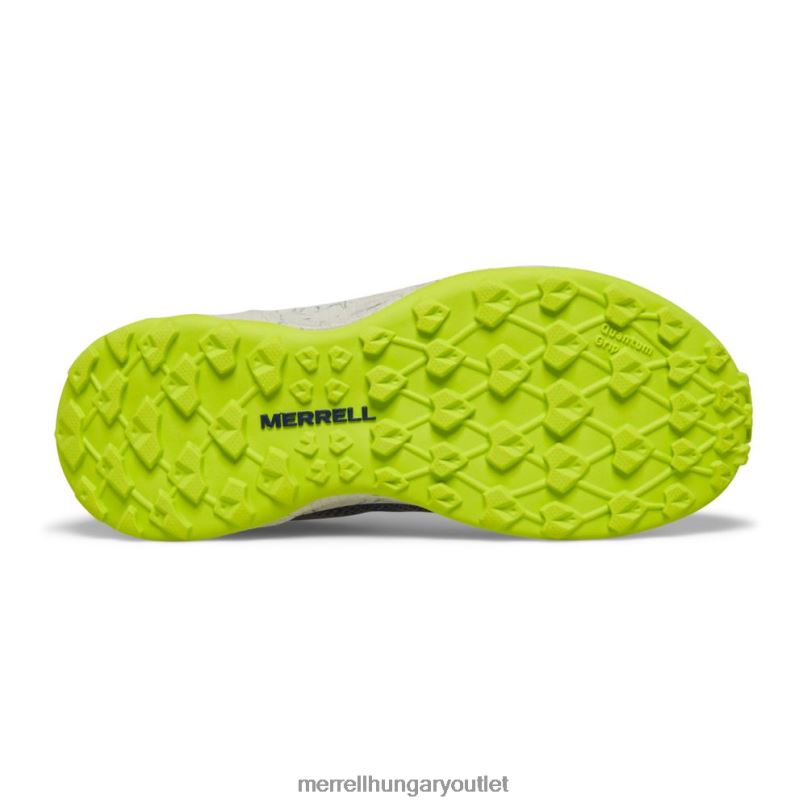 gyerekek Merrell szürke/navy/citron moab járat alacsony cipő H06N01437