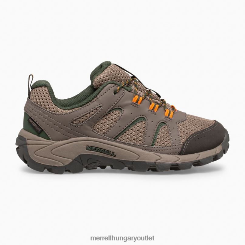 gyerekek Merrell szikladarab oakcreek alacsony csipke vízálló tornacipő cipő H06N01448
