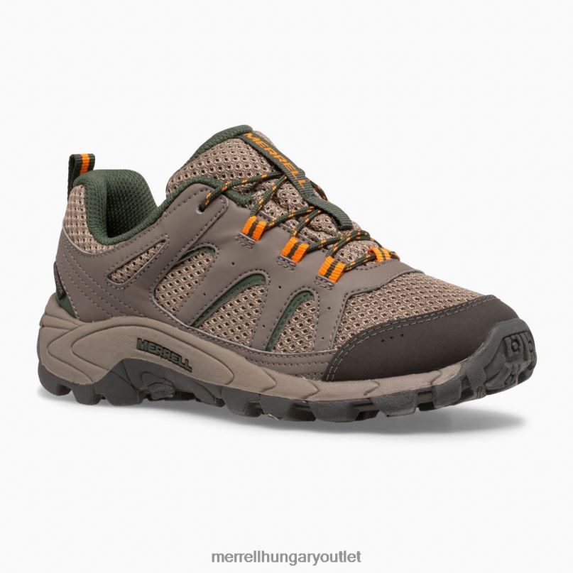 gyerekek Merrell szikladarab oakcreek alacsony csipke vízálló tornacipő cipő H06N01448