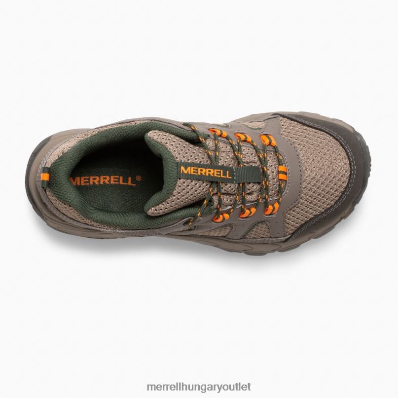 gyerekek Merrell szikladarab oakcreek alacsony csipke vízálló tornacipő cipő H06N01448