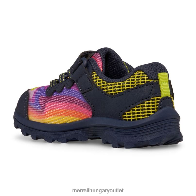 gyerekek Merrell szivárvány hegyek 4 nova 3 jr cipő H06N01355
