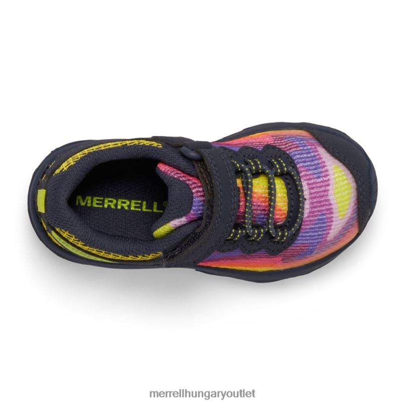 gyerekek Merrell szivárvány hegyek 4 nova 3 jr cipő H06N01355