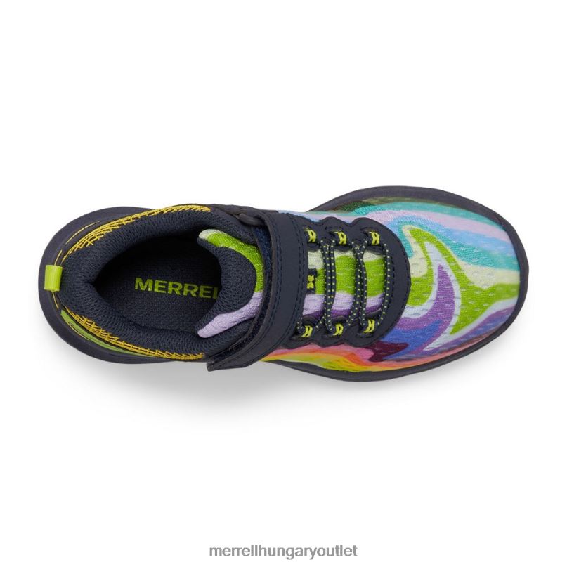 gyerekek Merrell szivárvány hegyek 4 nova 3 tornacipő cipő H06N01360