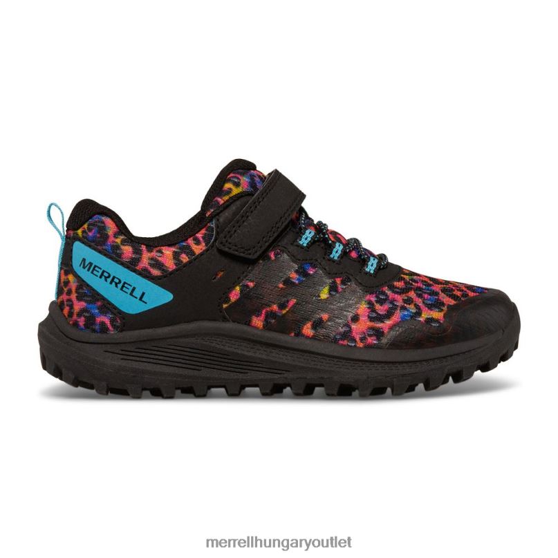 gyerekek Merrell szivárvány leopárd nova 3 tornacipő cipő H06N01359