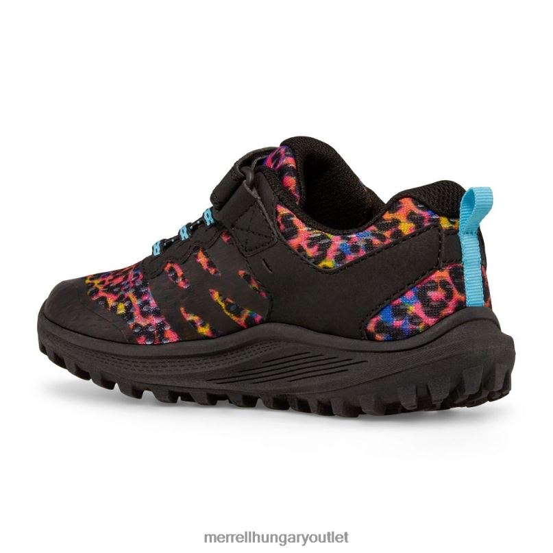 gyerekek Merrell szivárvány leopárd nova 3 tornacipő cipő H06N01359