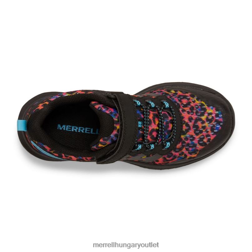 gyerekek Merrell szivárvány leopárd nova 3 tornacipő cipő H06N01359