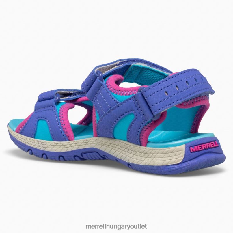 gyerekek Merrell türk/lila párduc szandál 2.0 cipő H06N01404