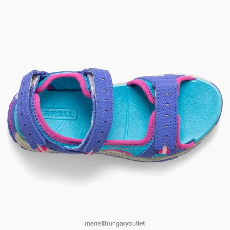 gyerekek Merrell türk/lila párduc szandál 2.0 cipő H06N01404