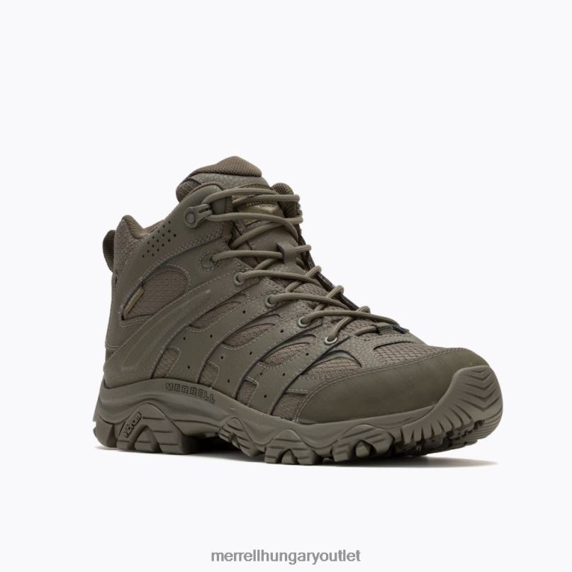 nők Merrell sötét olajbogyó moab 3 mid tactical vízálló cipő H06N0122