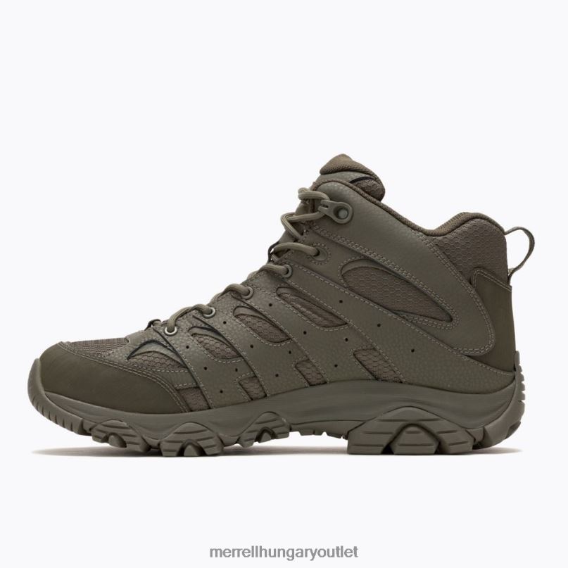 nők Merrell sötét olajbogyó moab 3 mid tactical vízálló cipő H06N0122