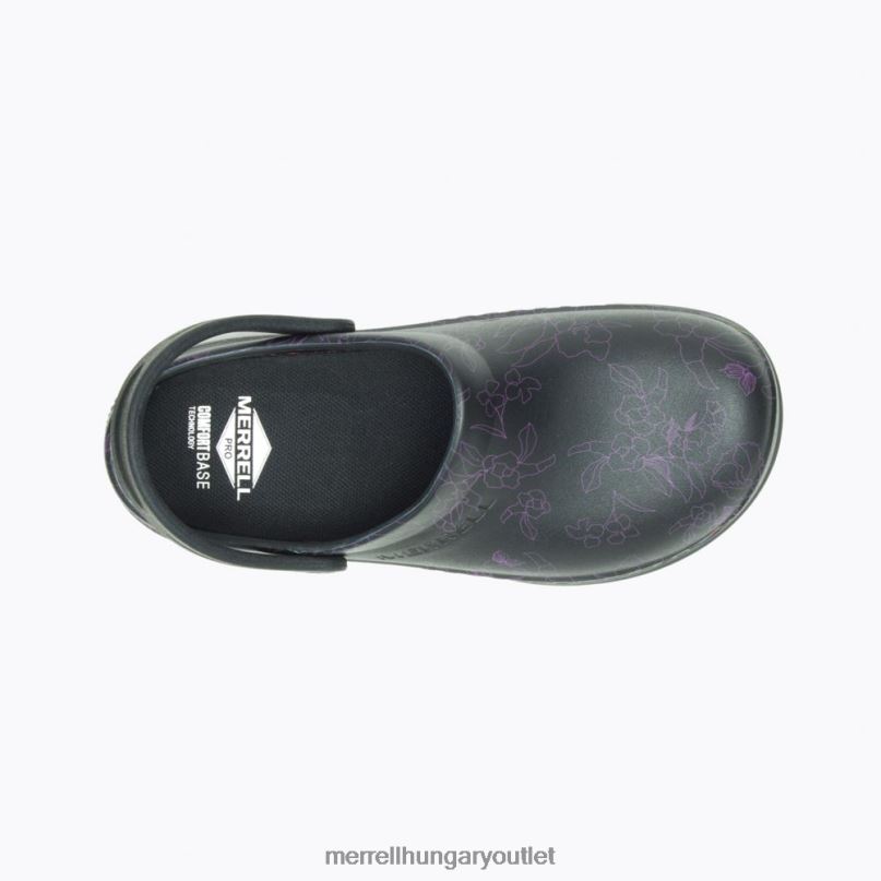 nők Merrell fekete/szilva encore service pro cipő H06N01180