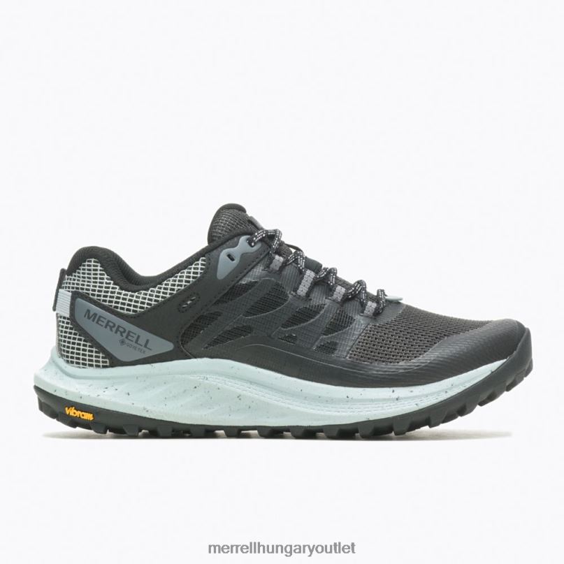 nők Merrell fekete antora 3 gore-tex cipő H06N0822