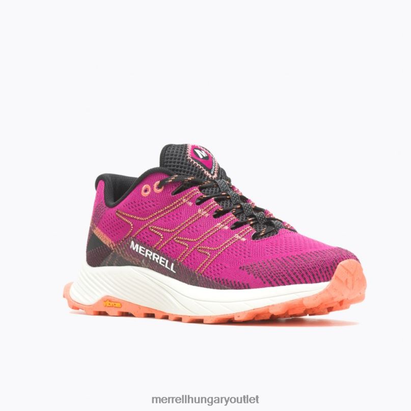 nők Merrell fukszia/fekete moab repülés cipő H06N0968