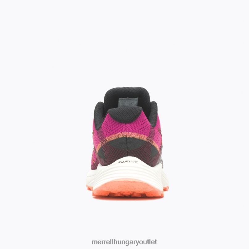 nők Merrell fukszia/fekete moab repülés cipő H06N0968