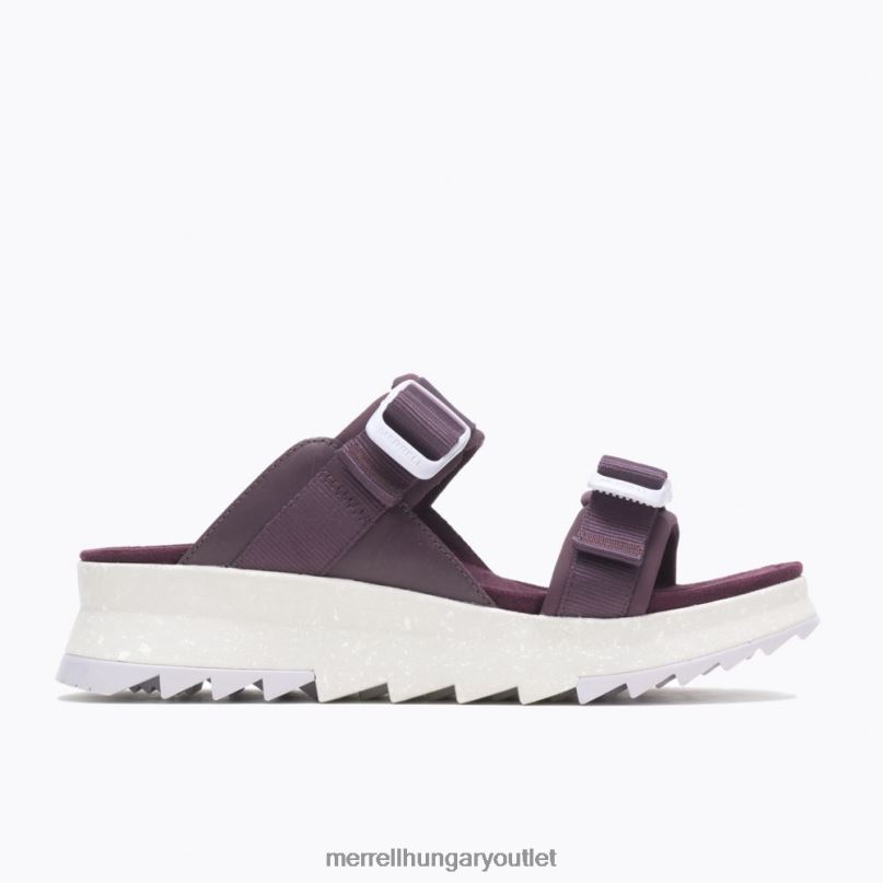nők Merrell Burgundia alpesi párna csúszda cipő H06N01080