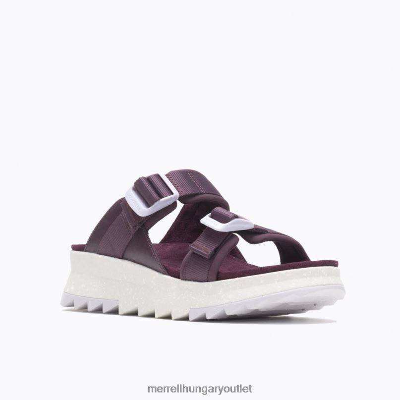 nők Merrell Burgundia alpesi párna csúszda cipő H06N01080