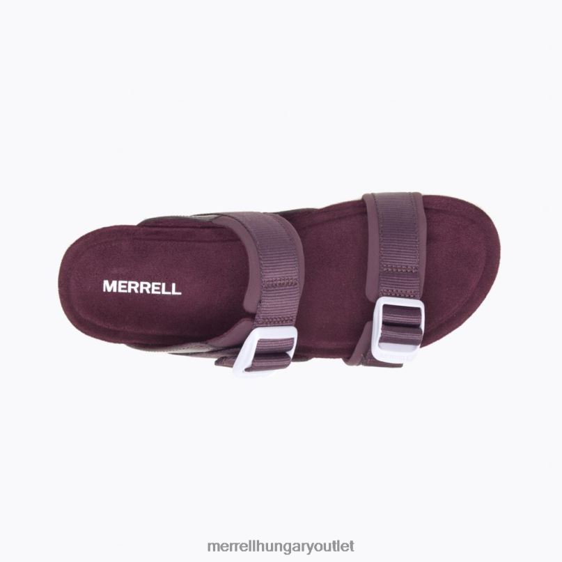 nők Merrell Burgundia alpesi párna csúszda cipő H06N01080