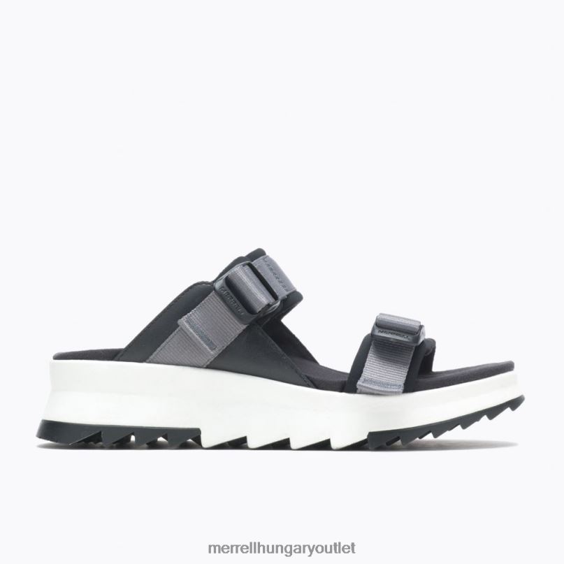 nők Merrell fekete alpesi párna csúszda cipő H06N01079