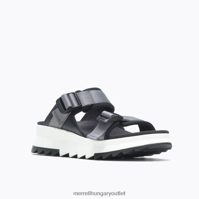 nők Merrell fekete alpesi párna csúszda cipő H06N01079