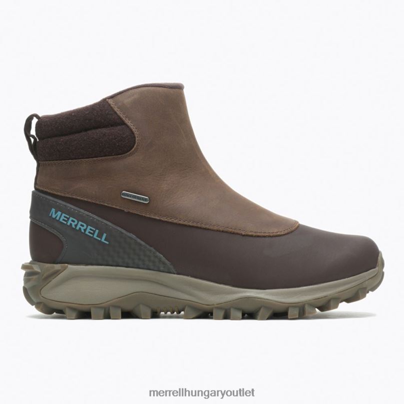 nők Merrell agyag thermo kiruna mid zip vízálló cipő H06N01329
