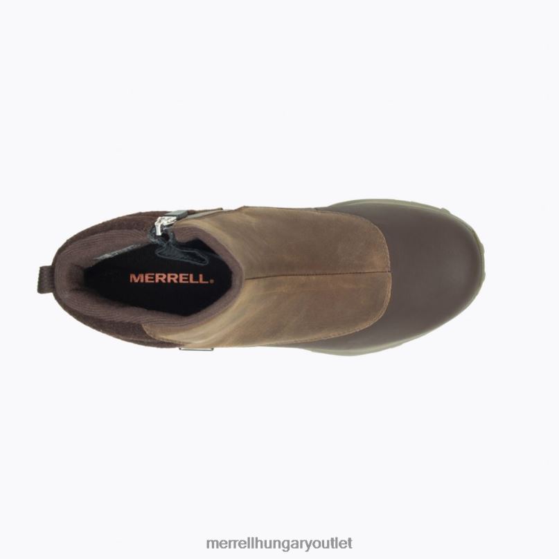 nők Merrell agyag thermo kiruna mid zip vízálló cipő H06N01329