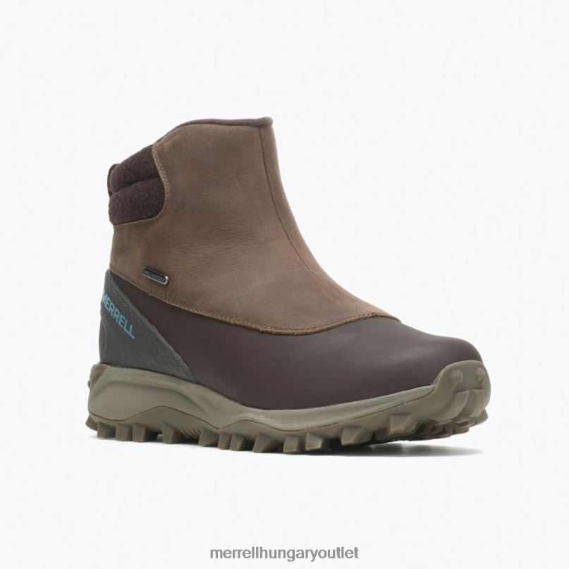 nők Merrell agyag thermo kiruna mid zip vízálló cipő H06N01329