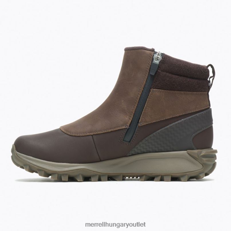 nők Merrell agyag thermo kiruna mid zip vízálló cipő H06N01329